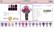 Tablet Screenshot of mykimono.jp